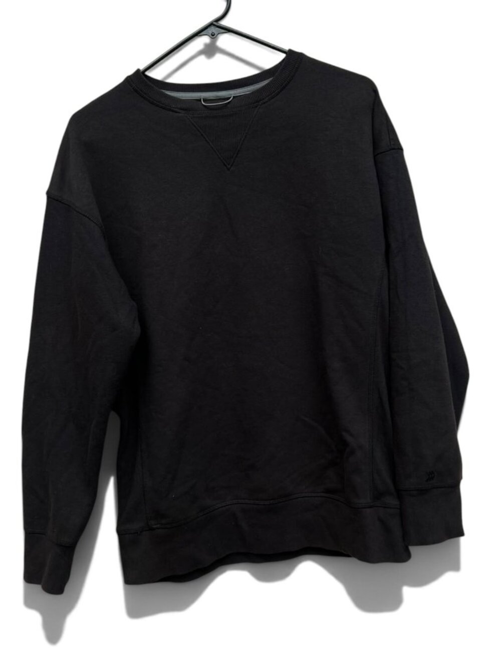 All in Motion Men's Black Crewneck Fleece Sweatshirt Size S
